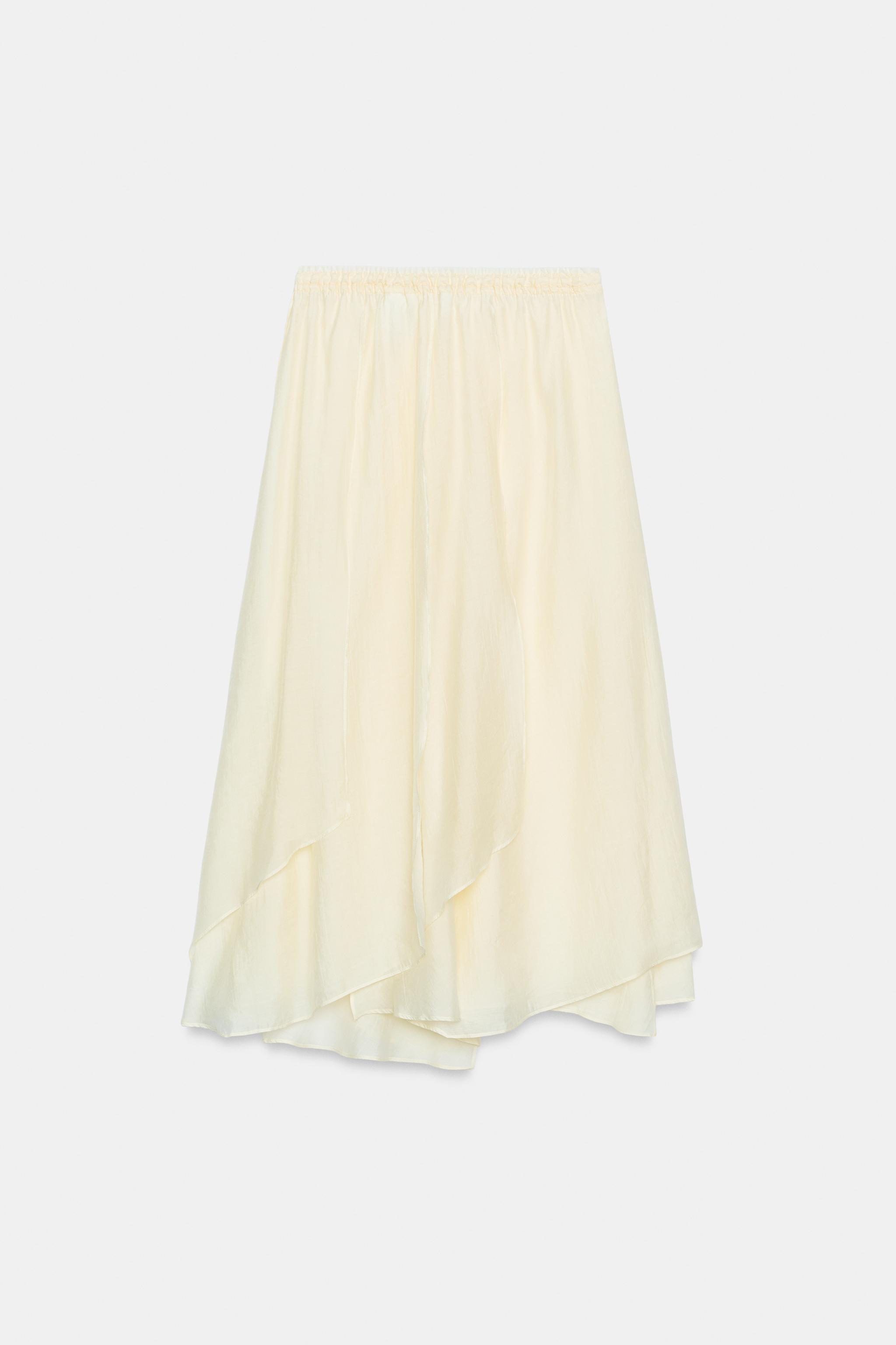 ZW COLLECTION FLOWY MIDI SKIRT